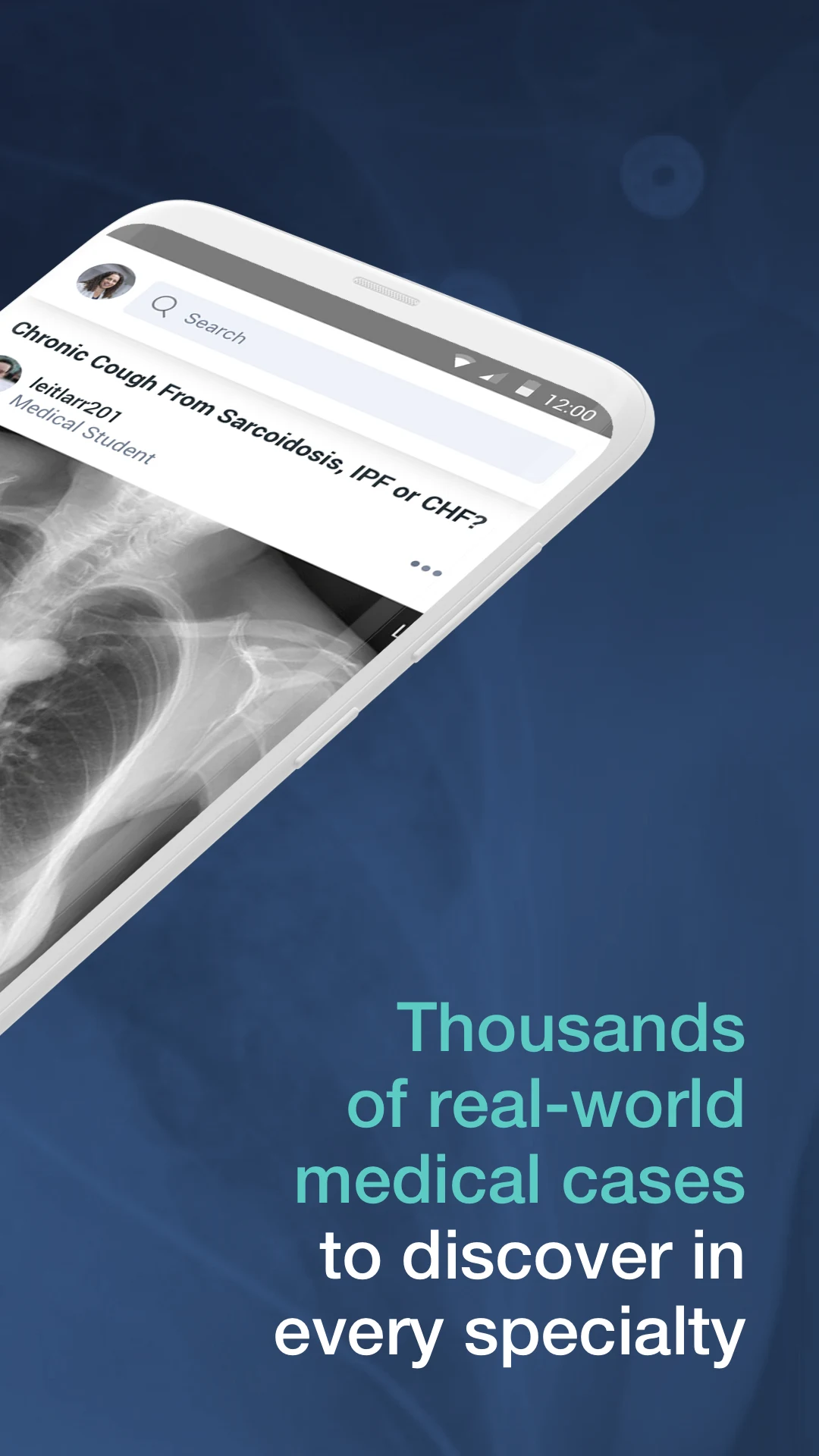 Figure 1 - Medical Cases screenshot